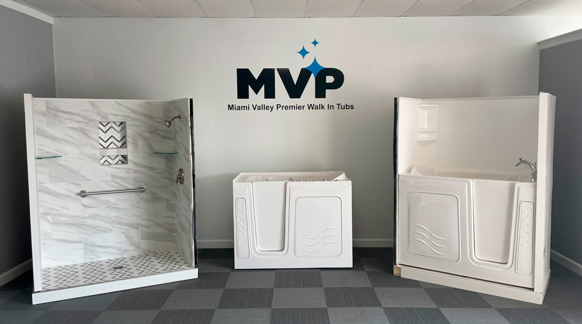 Welcome to Miami Valley Premiere Walk In Tubs Showroom